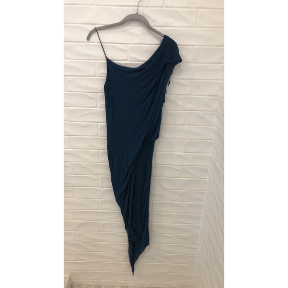 Helmut Lang Asymmetrical Shoulder Dress - Picture 5 of 11